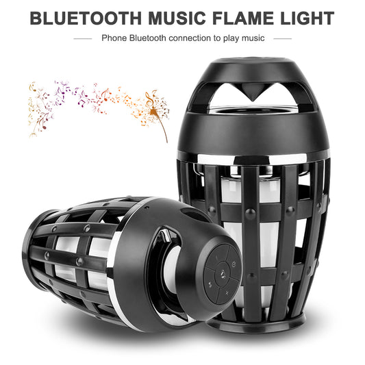 Portable Flame Bluetooth Speaker Lantern