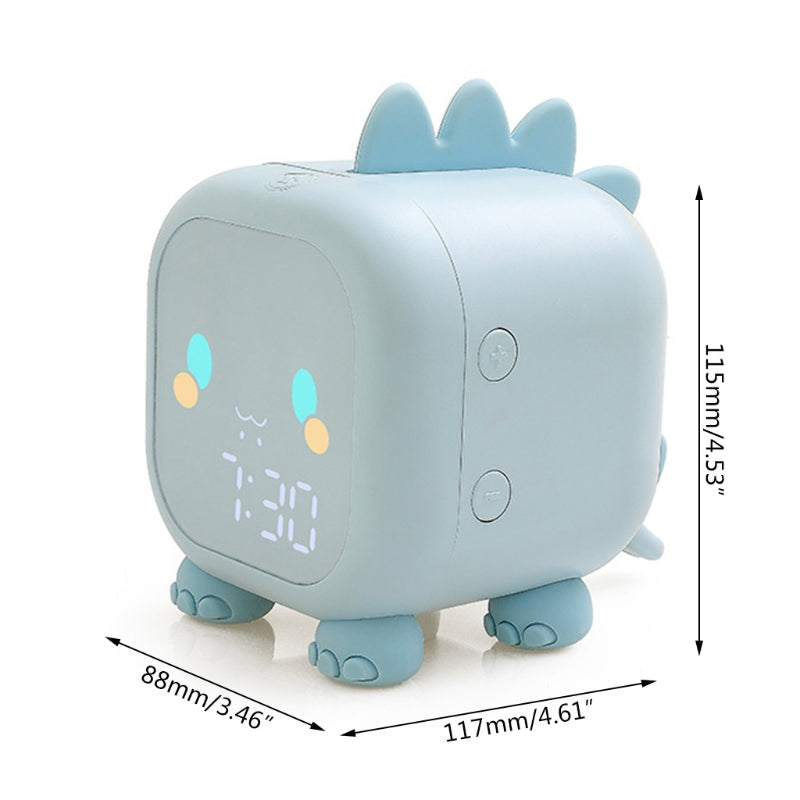 Fun Dragon Small Alarm Clock Night Light
